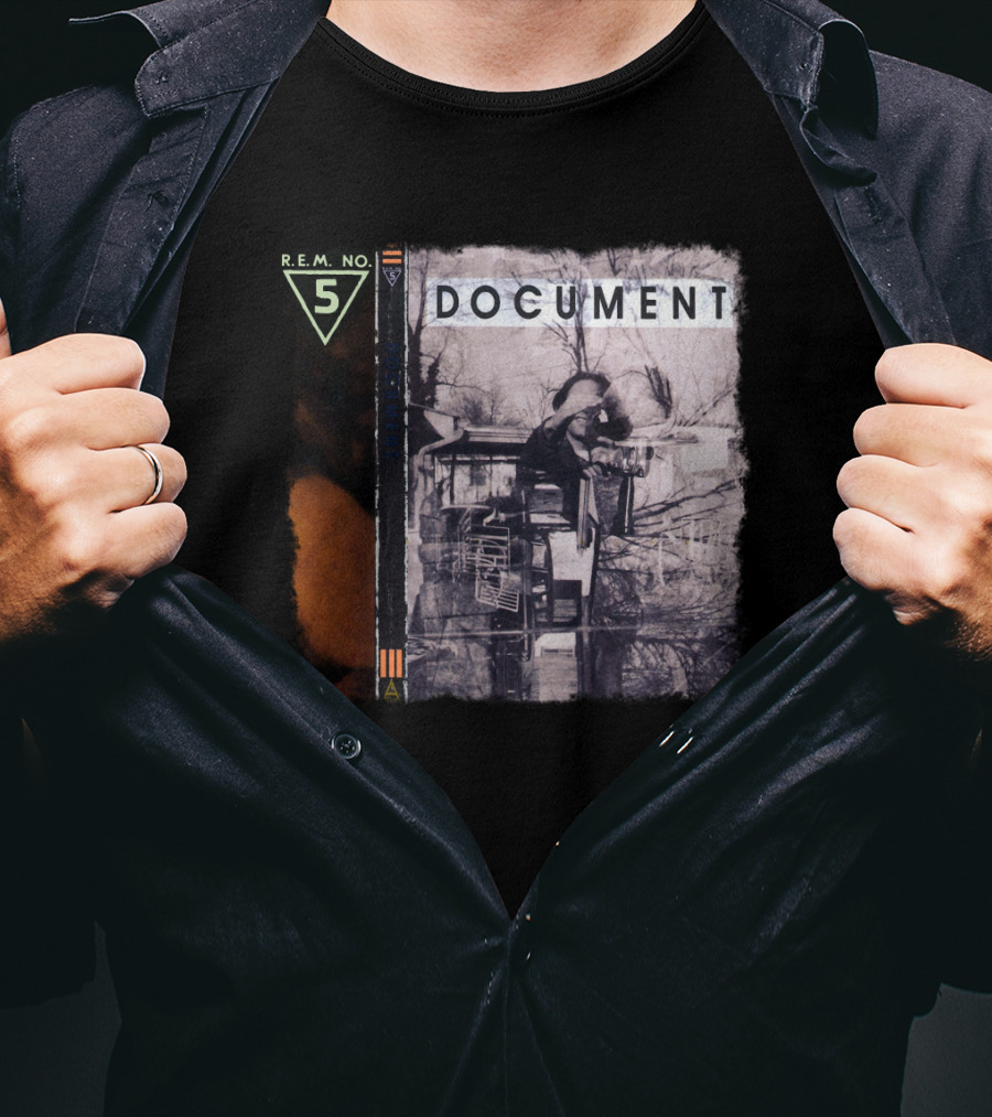R.e.m. Document Album Cover No. T-Shirt