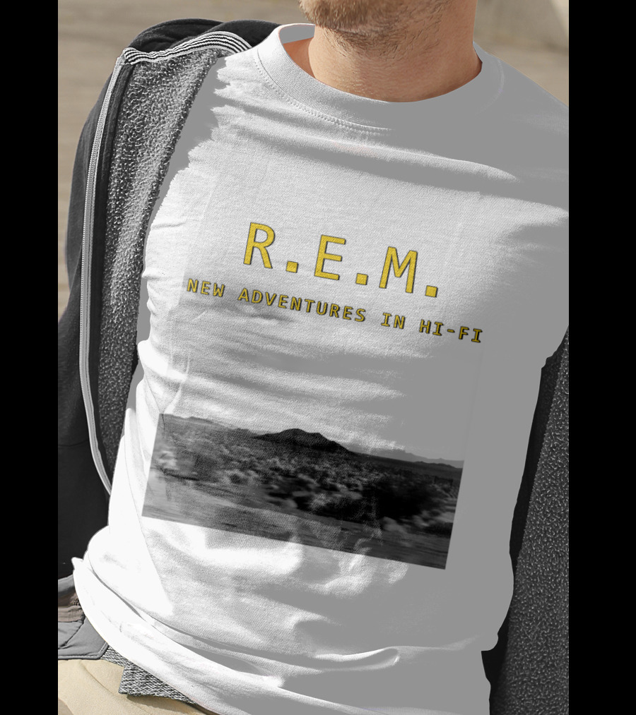 R.E.M. New Adventures In Hi-Fi Desert Landscape Photography T-Shirt