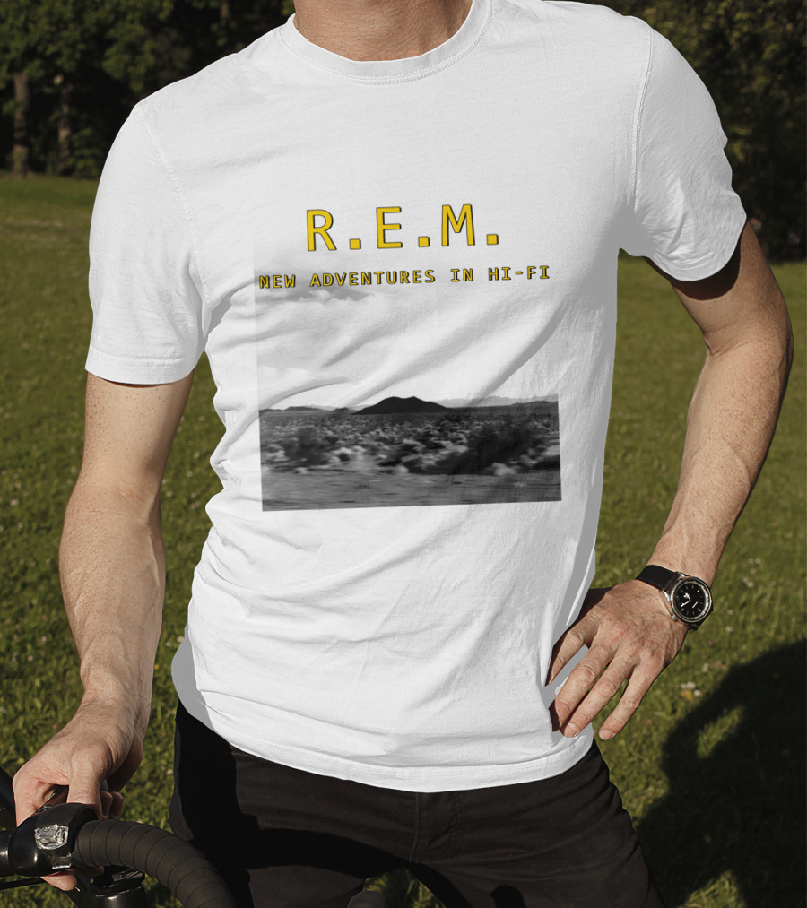 R.E.M. New Adventures In Hi-Fi Desert Landscape Photography T-Shirt