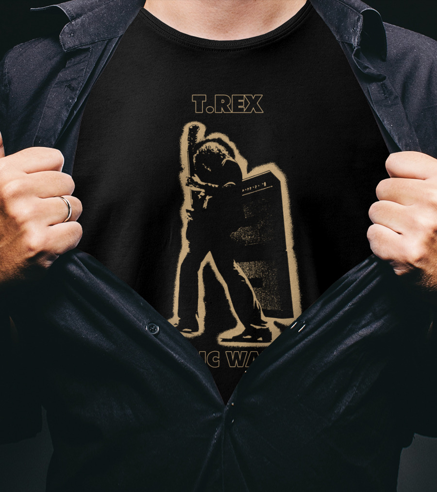 T. Rex Electric Warrior 1970S Glam Rock Iconic Album Cover T-Shirt