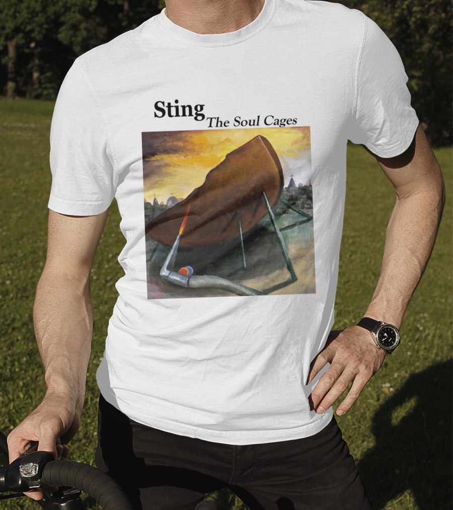 Sting The Soul Cages Album Cover Art T-Shirt