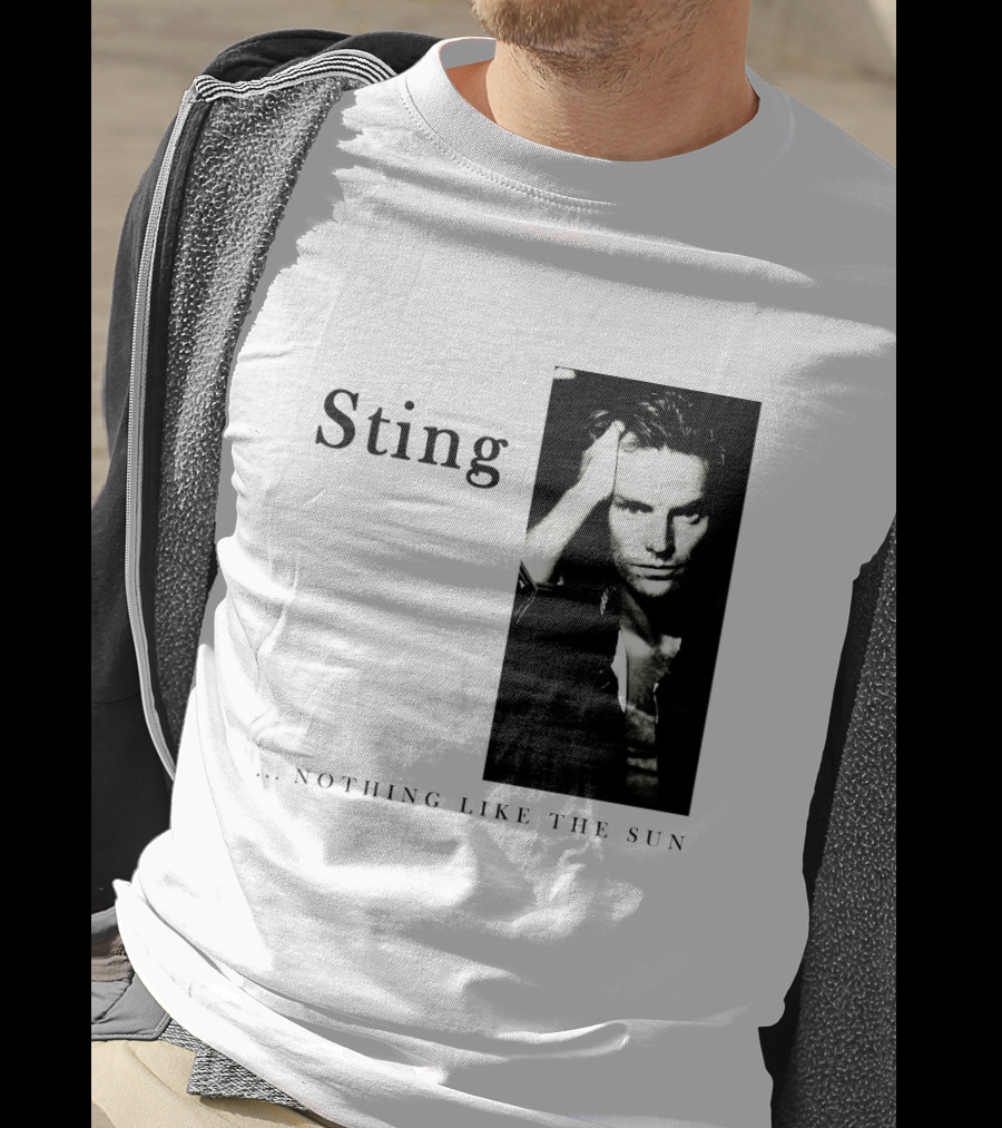 Sting ...Nothing Like The Sun Album Cover T-Shirt