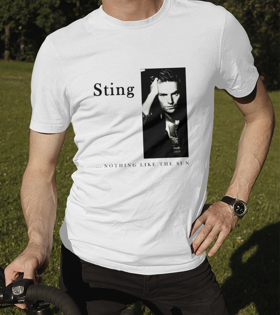 Sting ...Nothing Like The Sun Album Cover T-Shirt