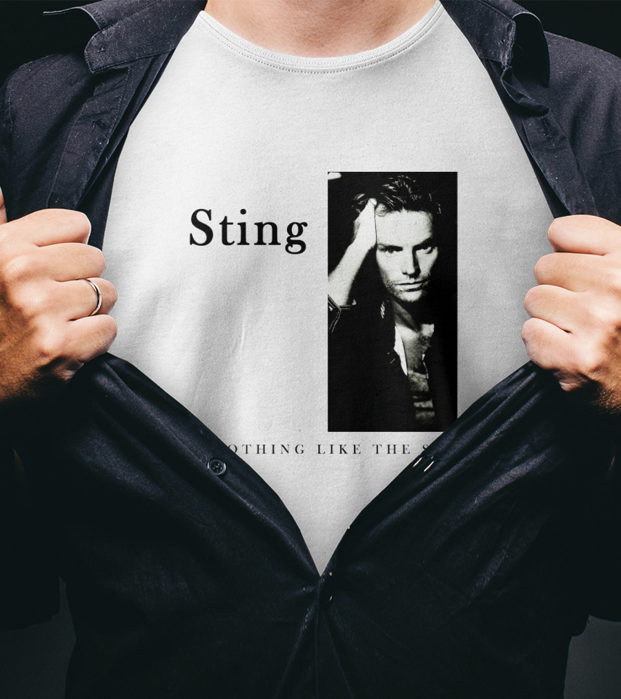 Sting ...Nothing Like The Sun Album Cover T-Shirt