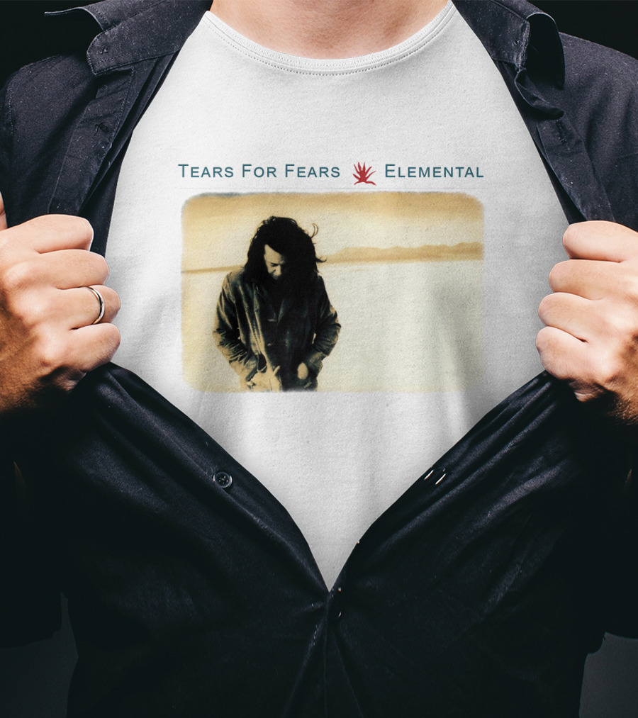 Tears For Fears Elemental Album Cover Art T-Shirt