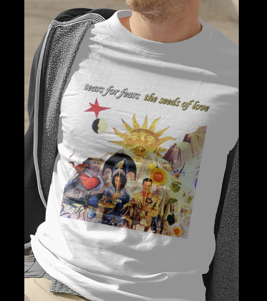 Tears For Fears The Seeds Of Love Album Cover Artwork T-Shirt