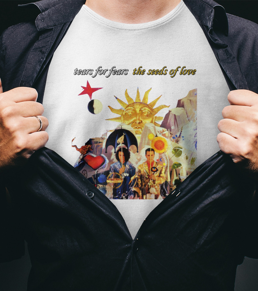 Tears For Fears The Seeds Of Love Album Cover Artwork T-Shirt
