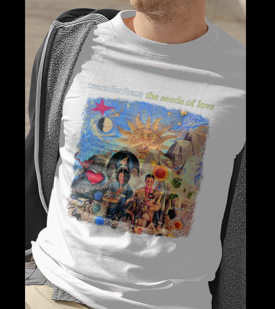 Tears For Fears The Seeds Of Love Sun Collage T-Shirt