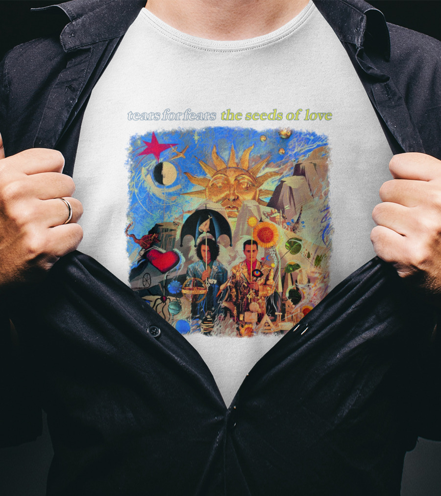 Tears For Fears The Seeds Of Love Sun Collage T-Shirt