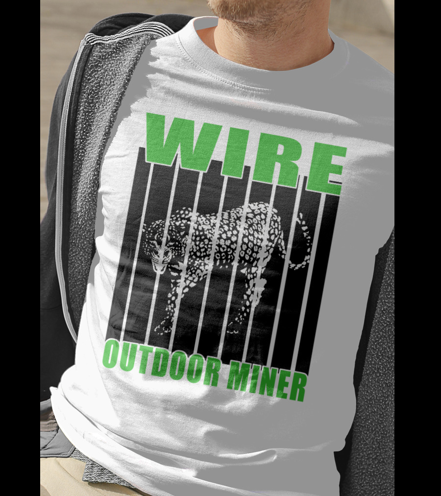 WIRE Outdoor Miner Leopard Bars T-Shirt