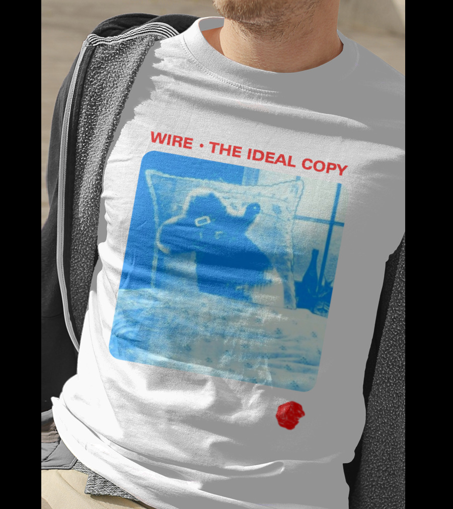 Wire The Ideal Copy Blue Dog On Pillow T-Shirt