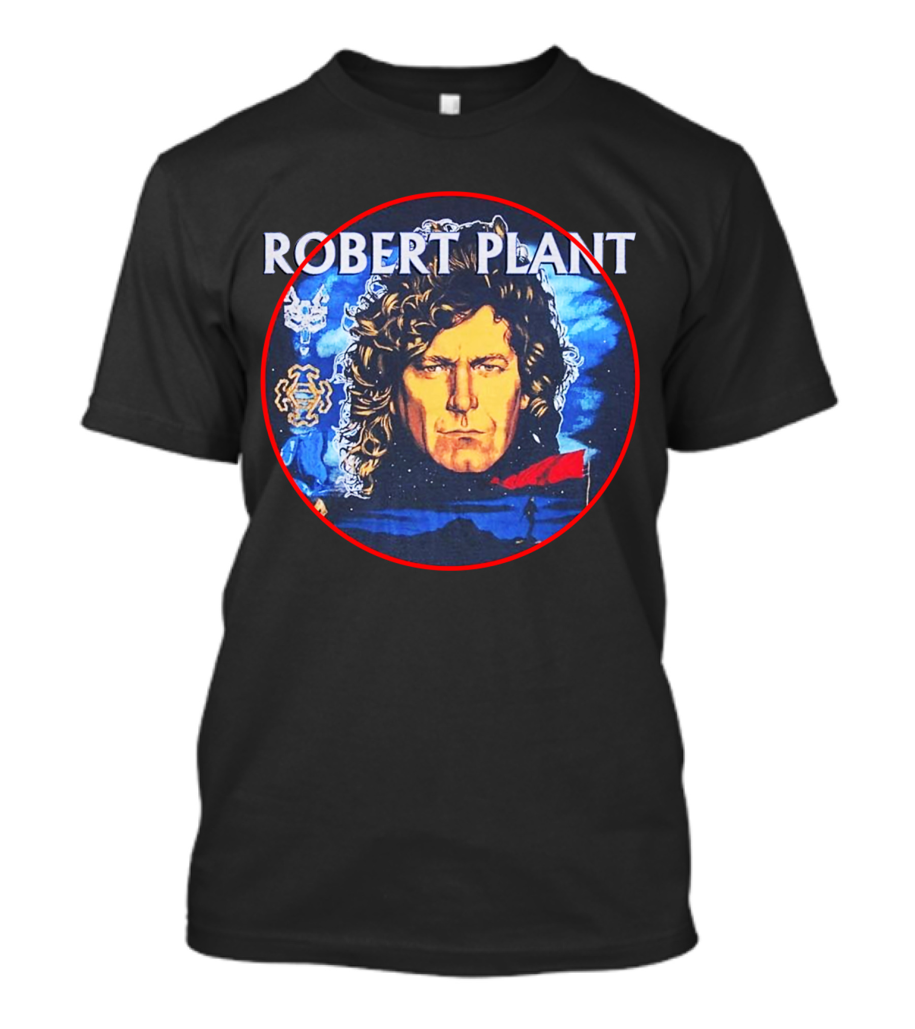 Robert Plant Legendary Iconic Artwork T-Shirt