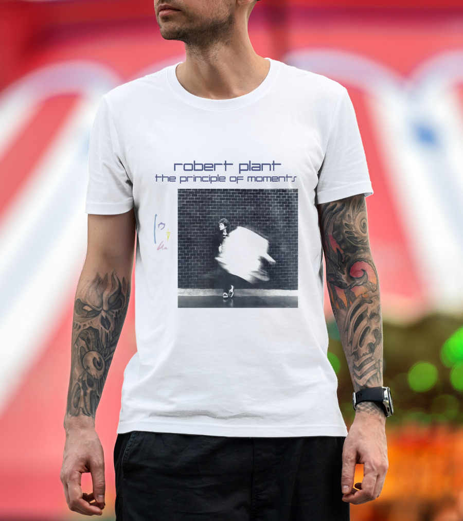 Robert Plant The Principle Of Moments Album Cover T-Shirt