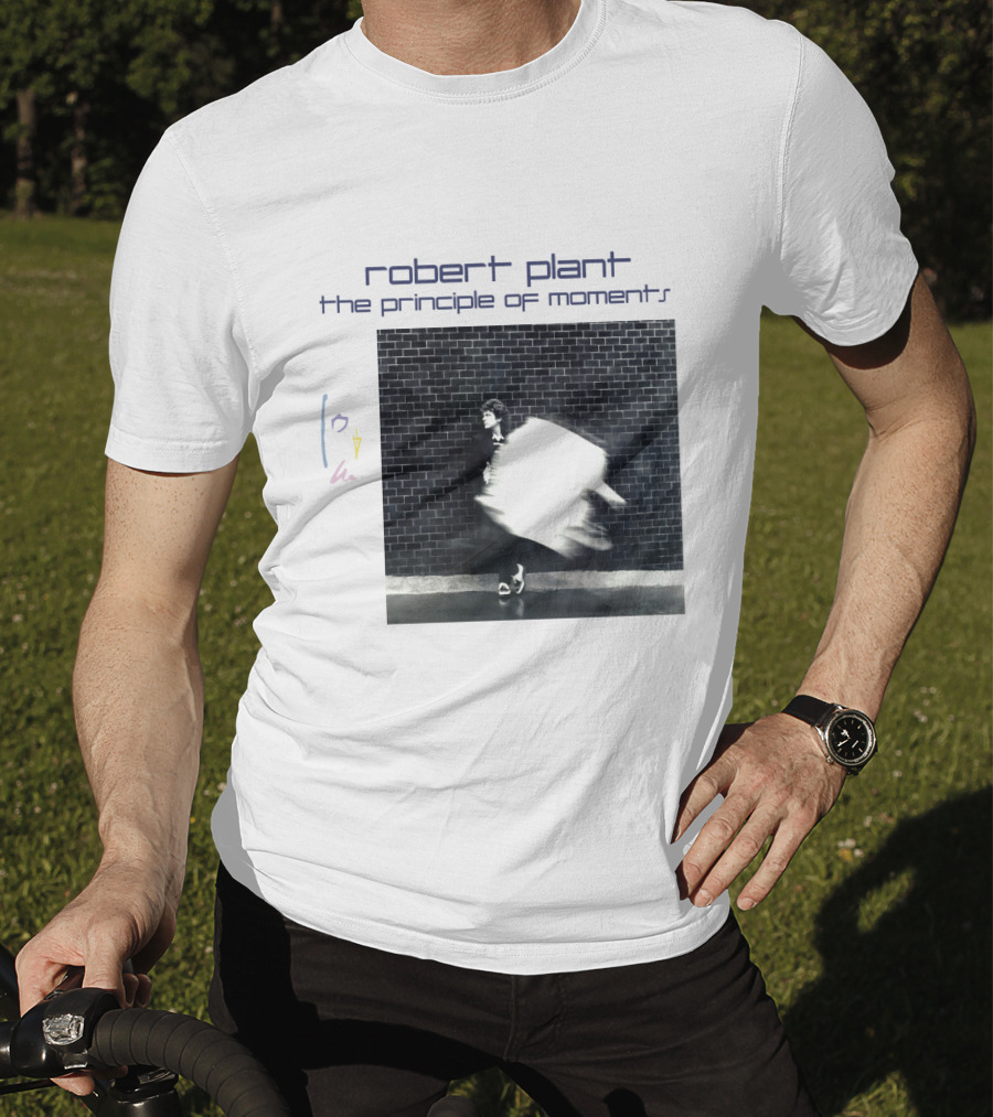 Robert Plant The Principle Of Moments Album Cover T-Shirt
