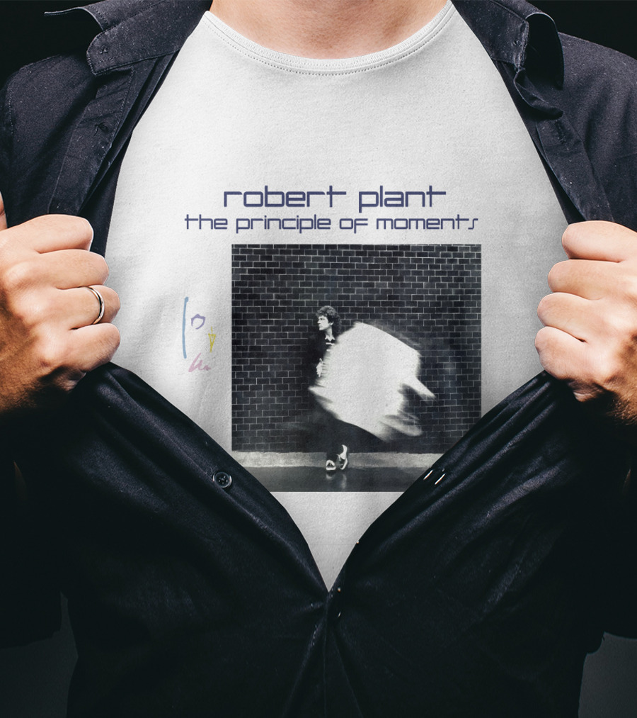 Robert Plant The Principle Of Moments Album Cover T-Shirt