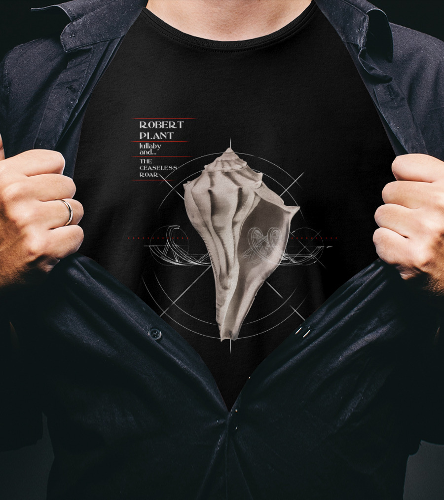 Robert Plant Lullaby And... The Ceaseless Roar Shell Art T-Shirt