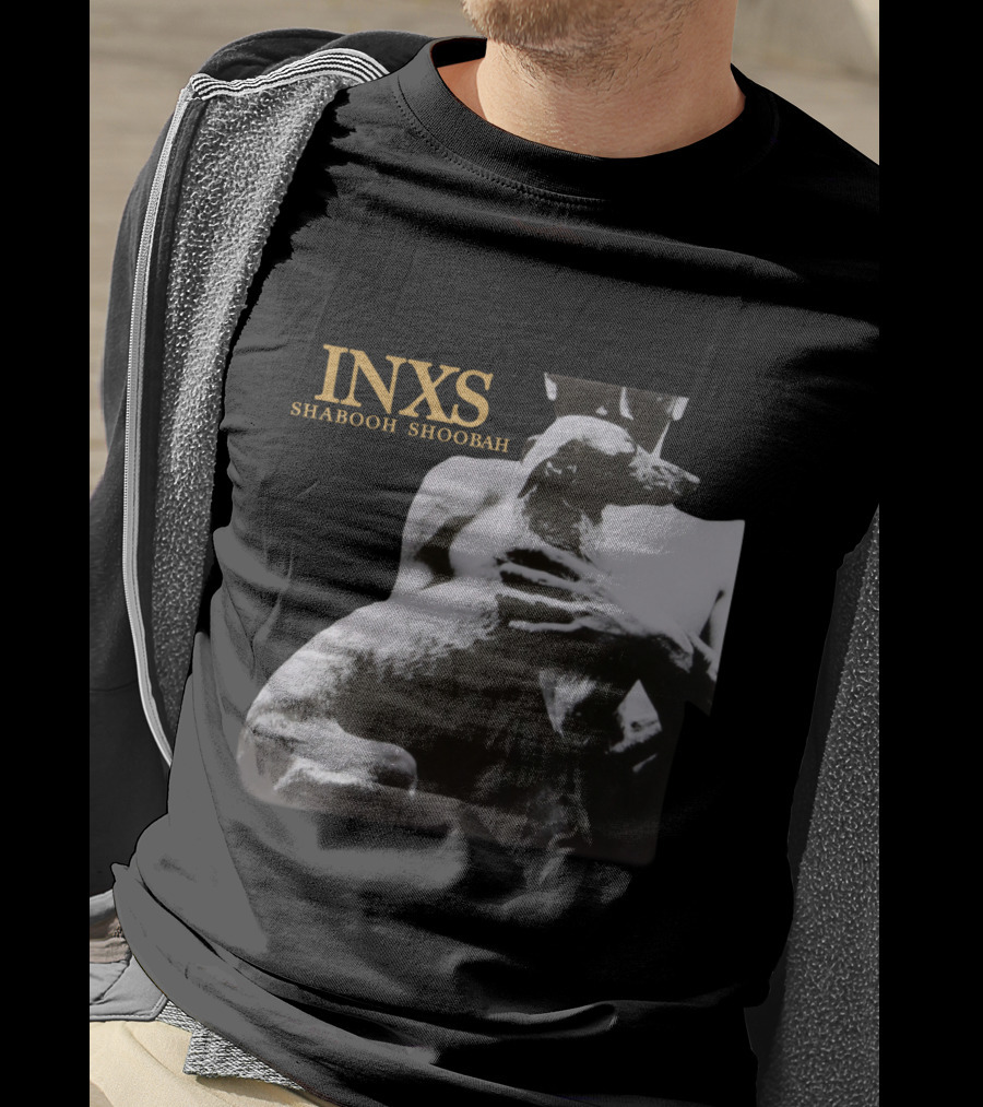 INXS Shabooh Shoobah Album Cover With Dog And Human T-Shirt
