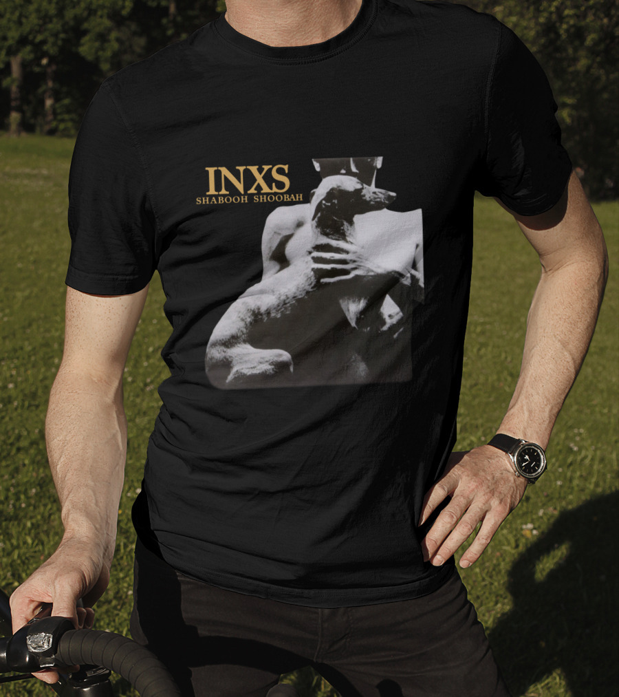 INXS Shabooh Shoobah Album Cover With Dog And Human T-Shirt