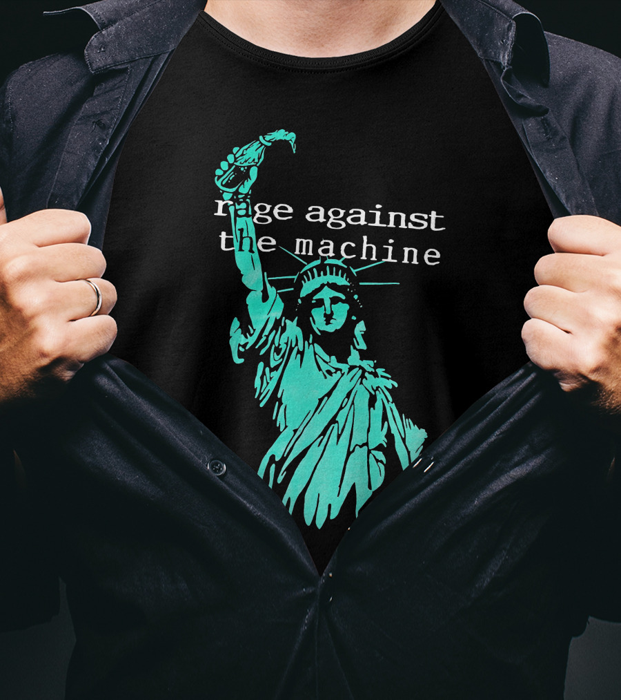 Rage Against The Machine Liberty Torch T-Shirt