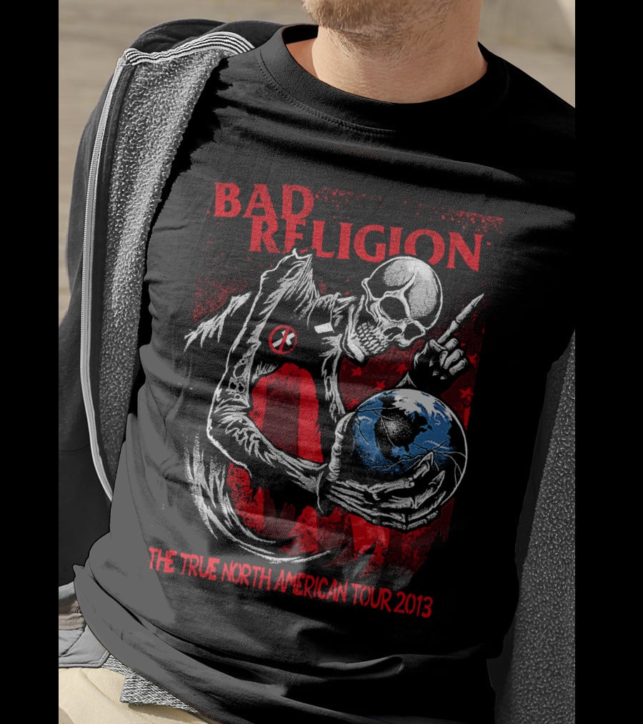 Bad Religion The True North American Tour 2013 T-Shirt