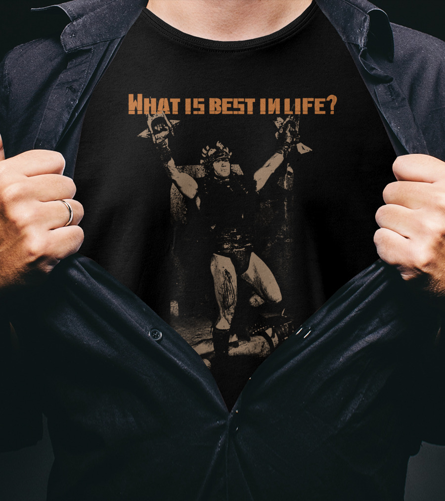What Is Best In Life Conan T-Shirt