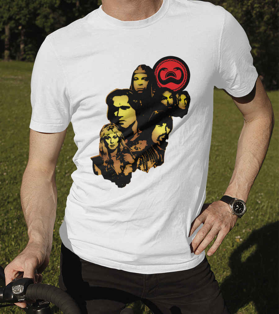 Conan 18 Barbarian Warriors Adventure Montage T-Shirt