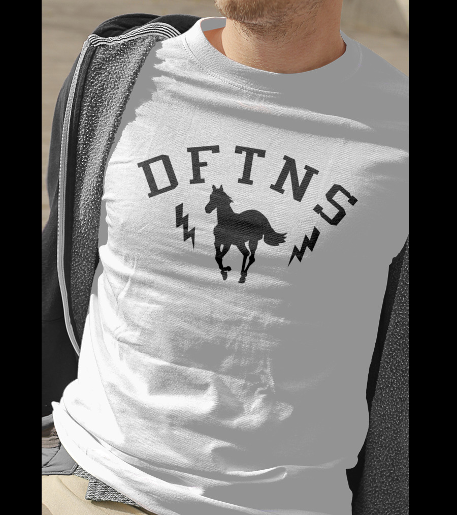 Dftns Horse Lightning Bolt T-Shirt