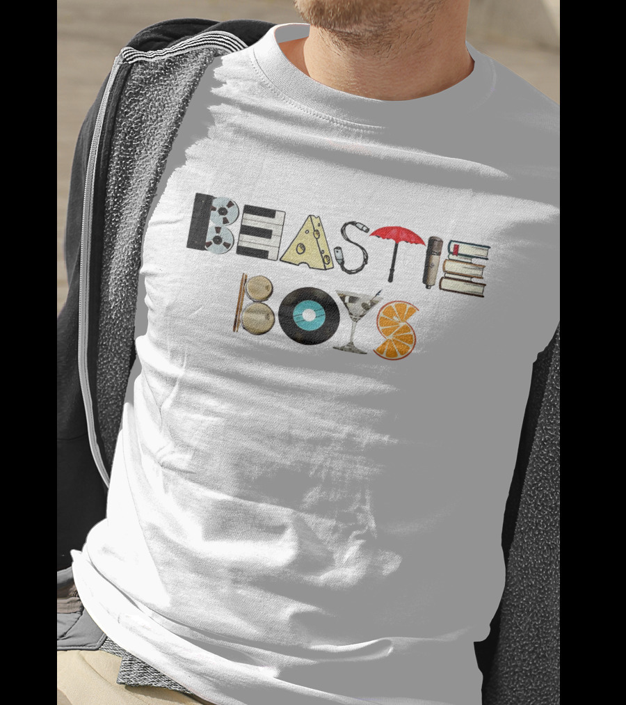 Beastie Boys Musical Icons And Elements T-Shirt
