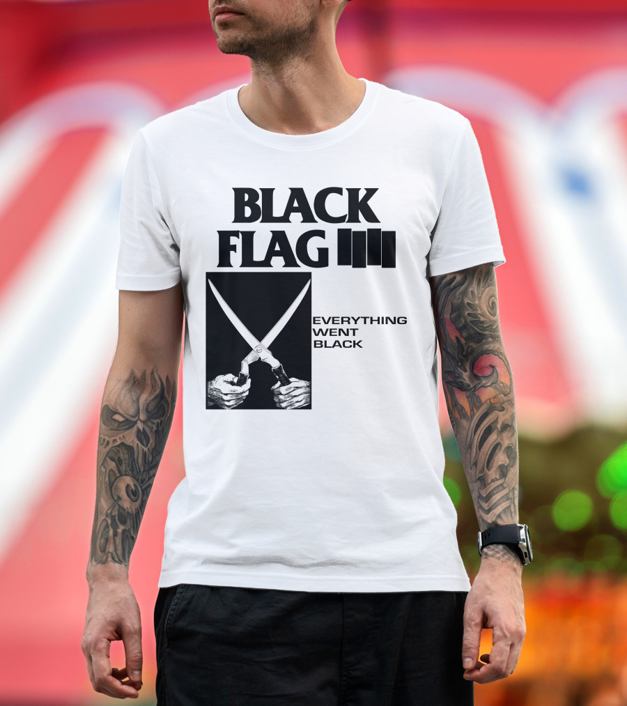 Black Flag Everything Went Black T-Shirt
