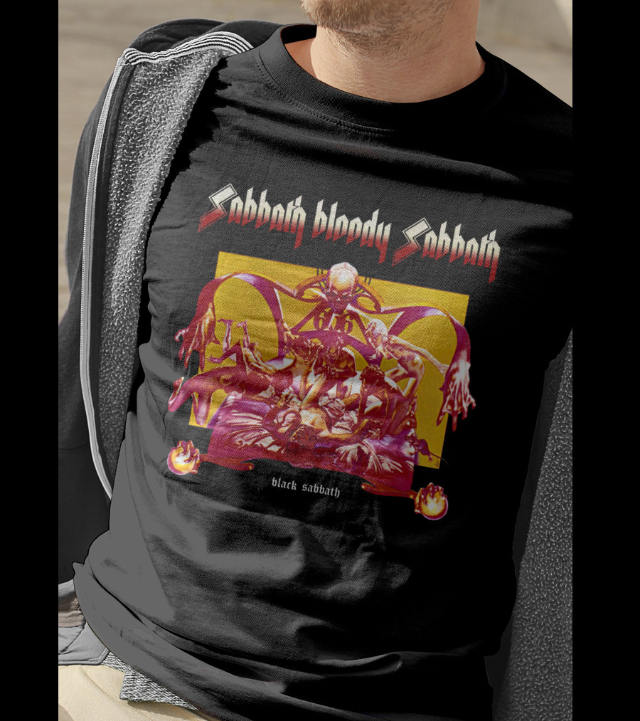 Sabbath Bloody Sabbath Black Sabbath Album Artwork T-Shirt