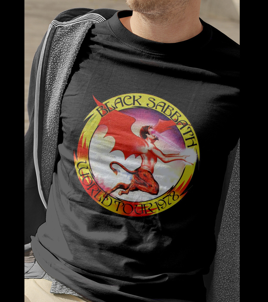 Black Sabbath World Tour 1978 T-Shirt