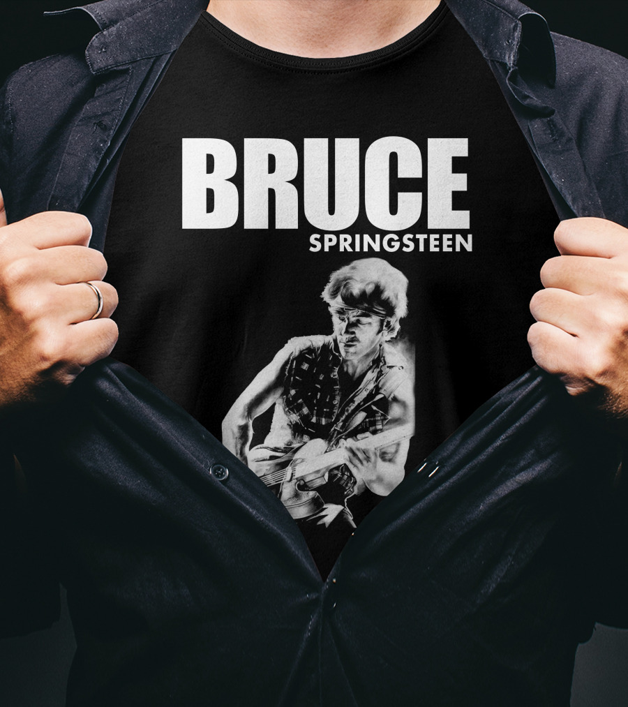 Bruce Springsteen Rock Music Brs T-Shirt