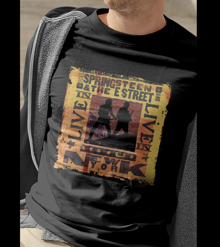Bruce Springsteen & The E Street Band Live In New York T-Shirt