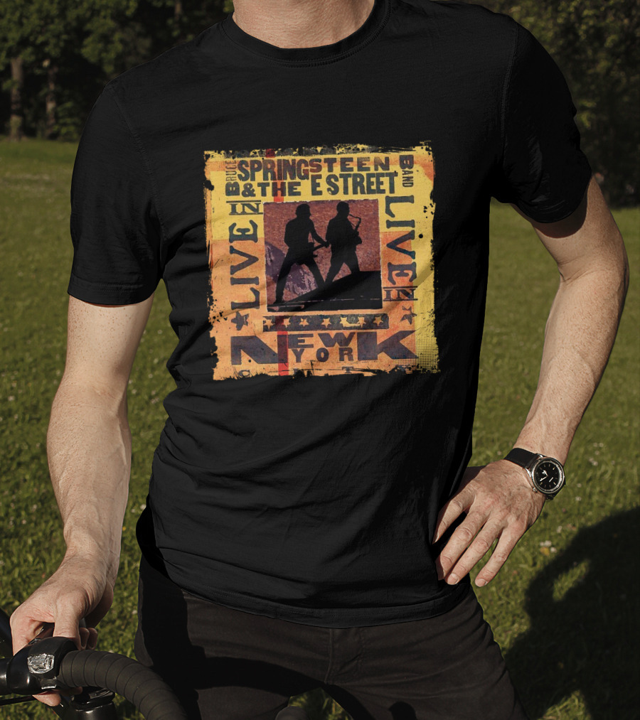 Bruce Springsteen & The E Street Band Live In New York T-Shirt