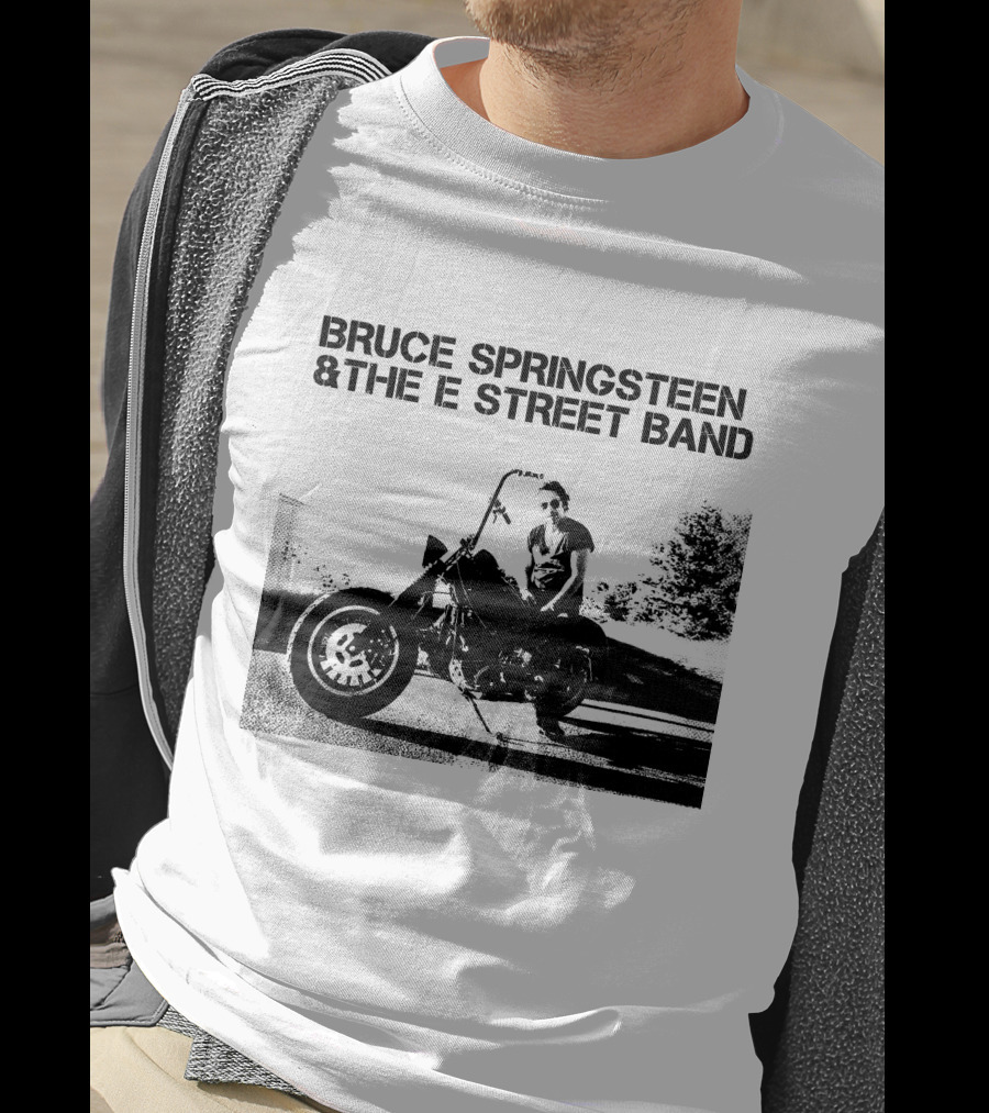 Bruce Springsteen & The E Street Band Motorcycle T-Shirt