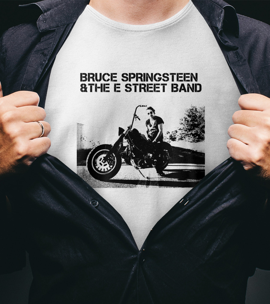 Bruce Springsteen & The E Street Band Motorcycle T-Shirt