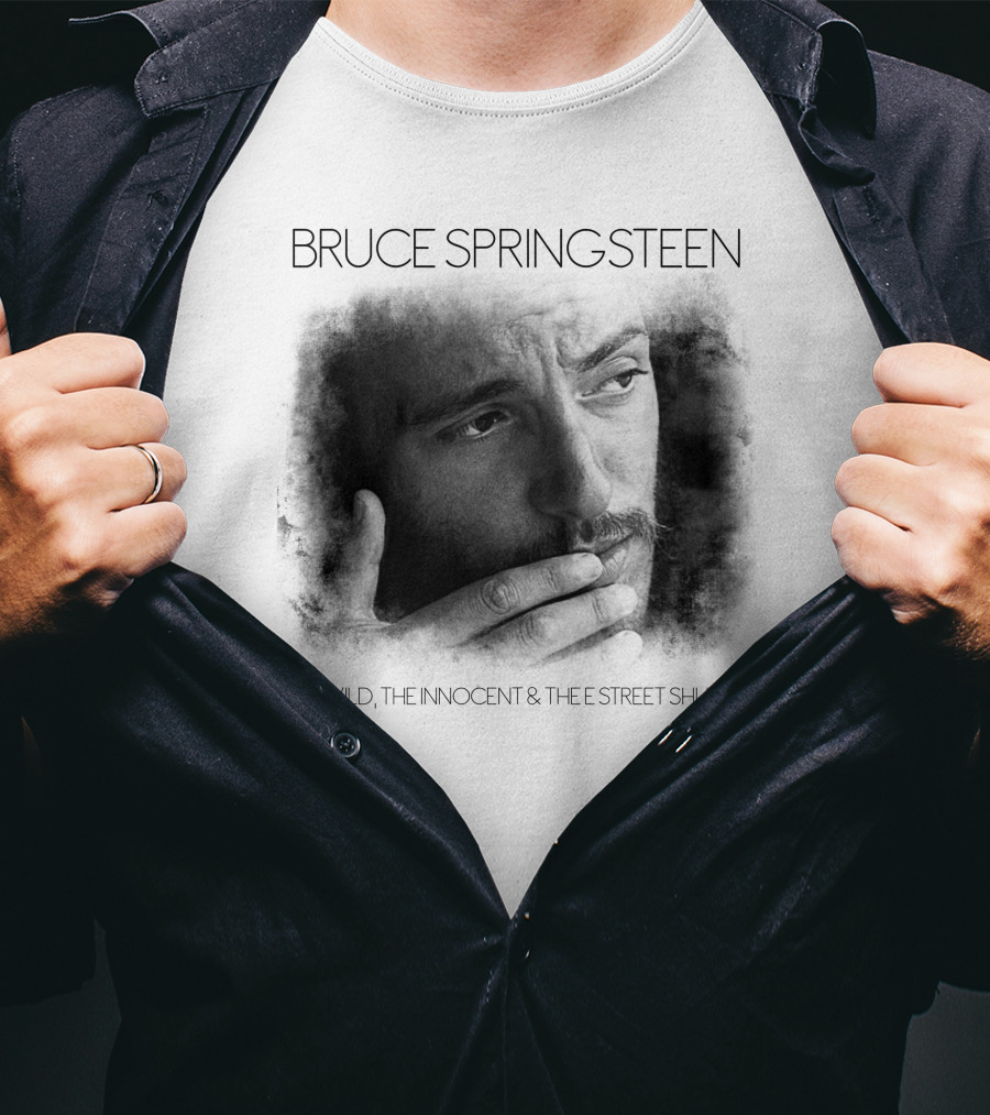 Bruce Springsteen The Wild The Innocent & The E Street Shuffle T-Shirt