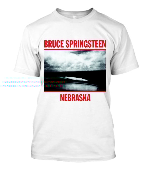 Bruce Springsteen Nebraska Album Cover Brs T-Shirt