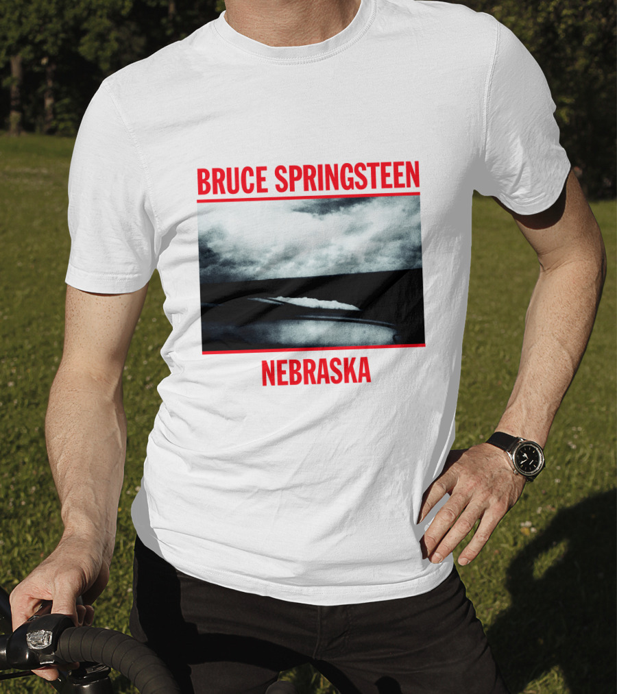Bruce Springsteen Nebraska Album Cover Brs T-Shirt