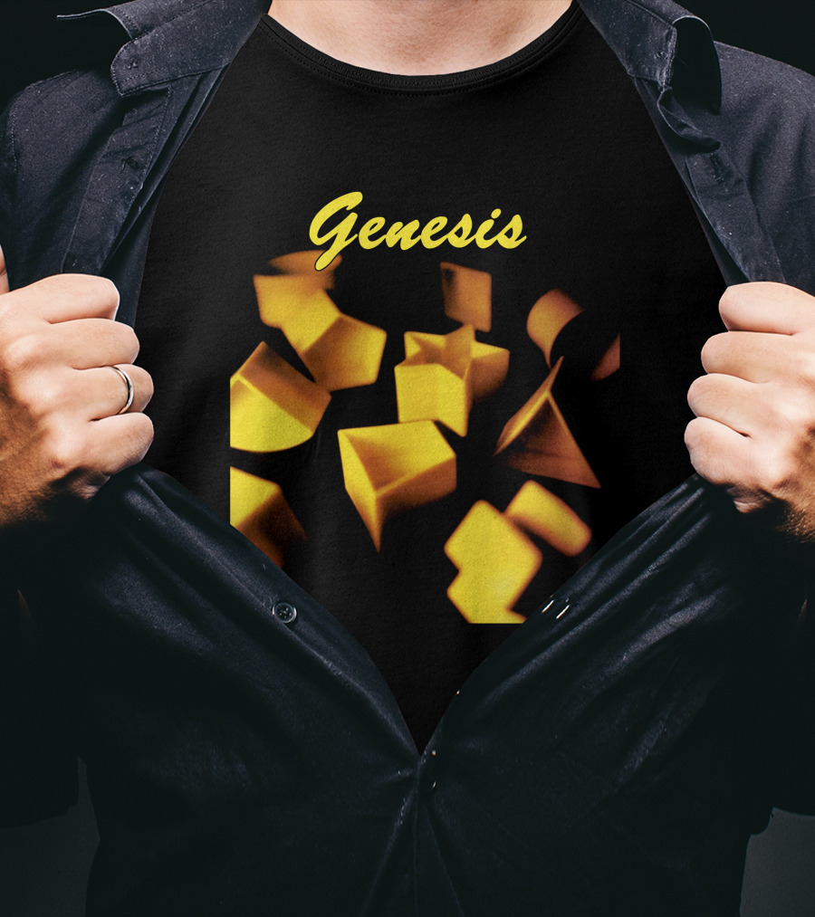 Genesis Shapes Yellow Elements T-Shirt