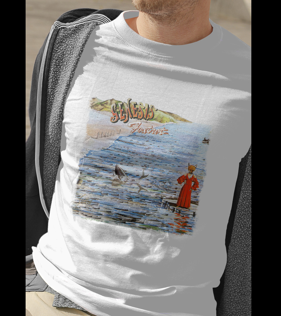 Genesis Foxtrot Album Artwork Scenery T-Shirt