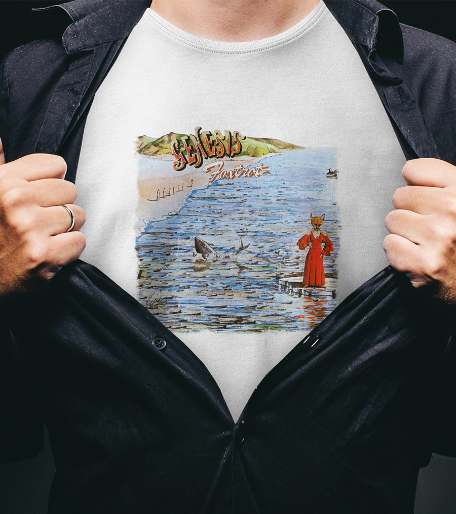 Genesis Foxtrot Album Artwork Scenery T-Shirt