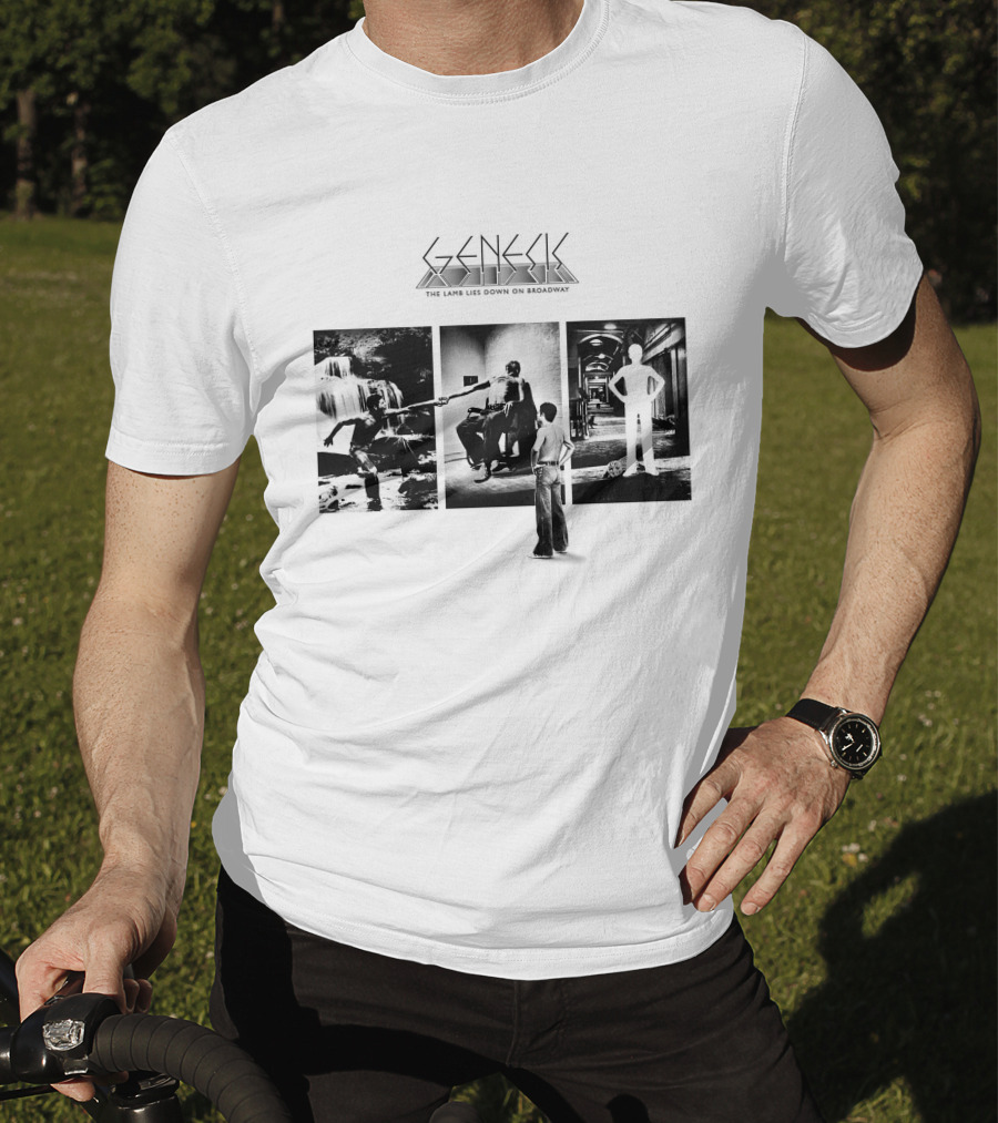 Genesis The Lamb Lies Down On Broadway Album Cover Art T-Shirt