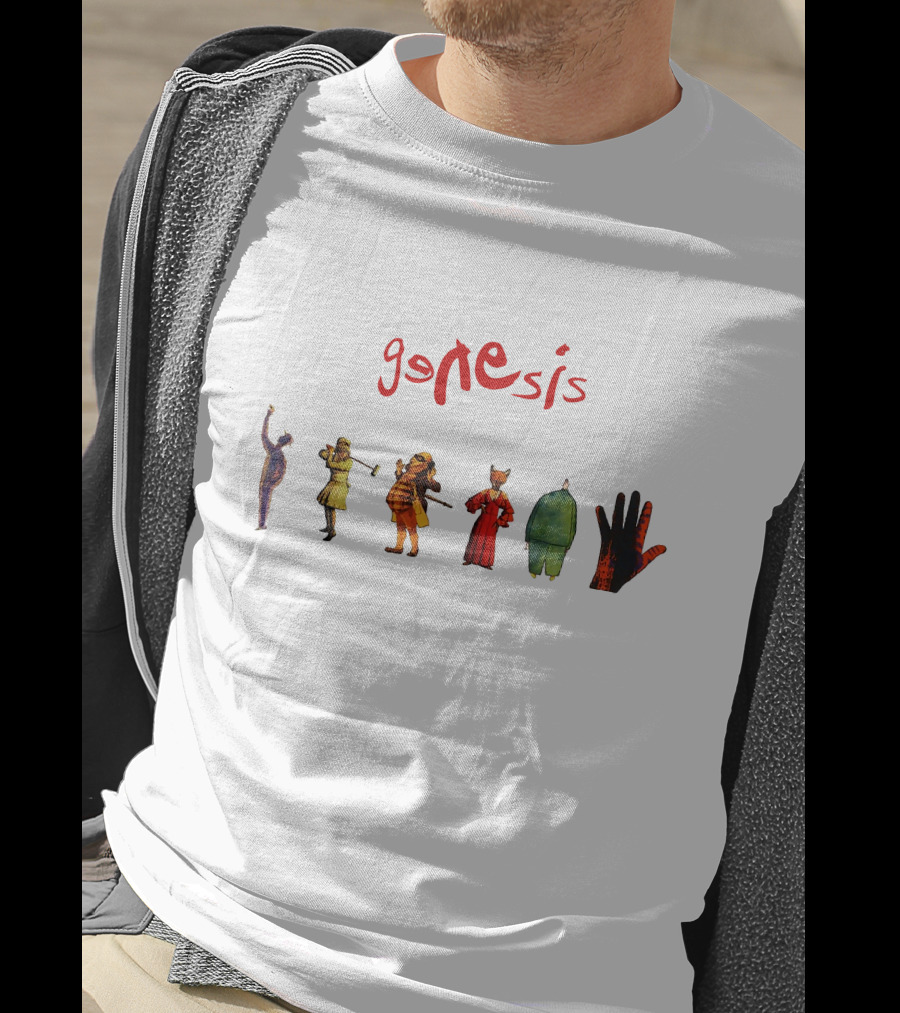 Genesis Characters Iconic Album Art T-Shirt