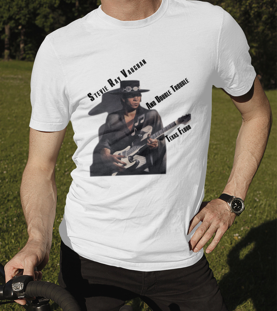 Stevie Ray Vaughan And Double Trouble Texas Flood T-Shirt