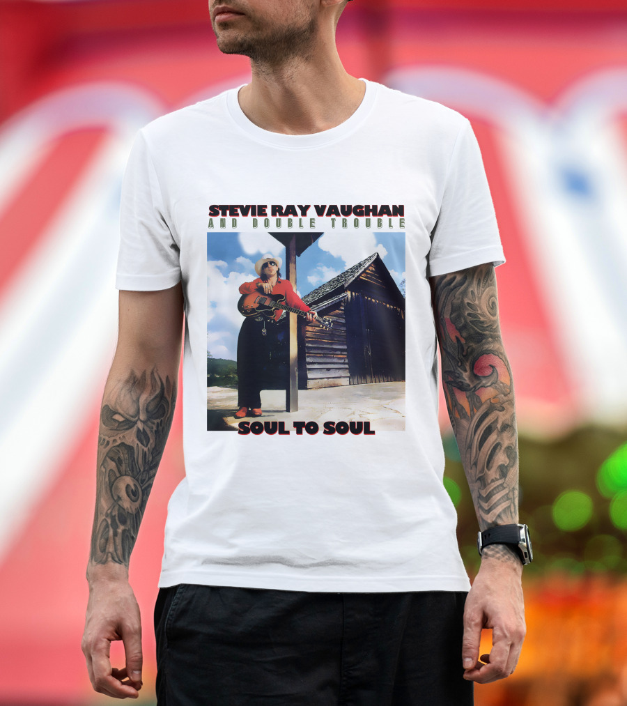 Stevie Ray Vaughan And Double Trouble Soul To Soul T-Shirt