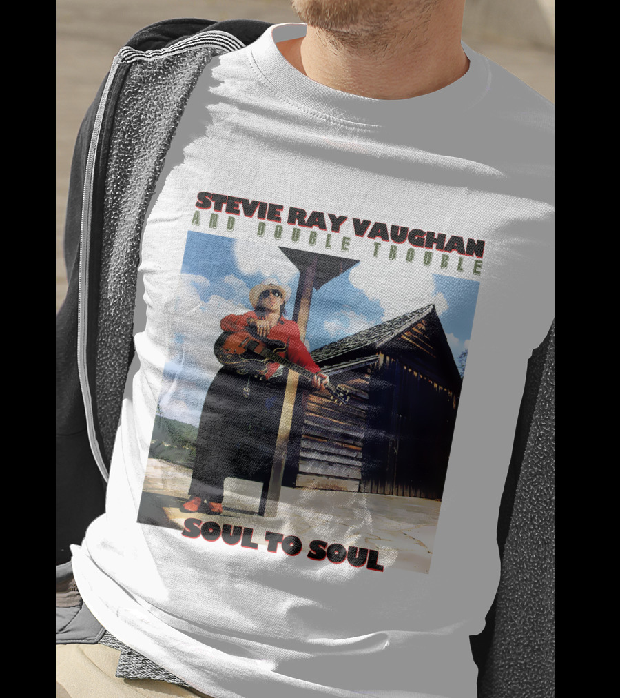 Stevie Ray Vaughan And Double Trouble Soul To Soul T-Shirt