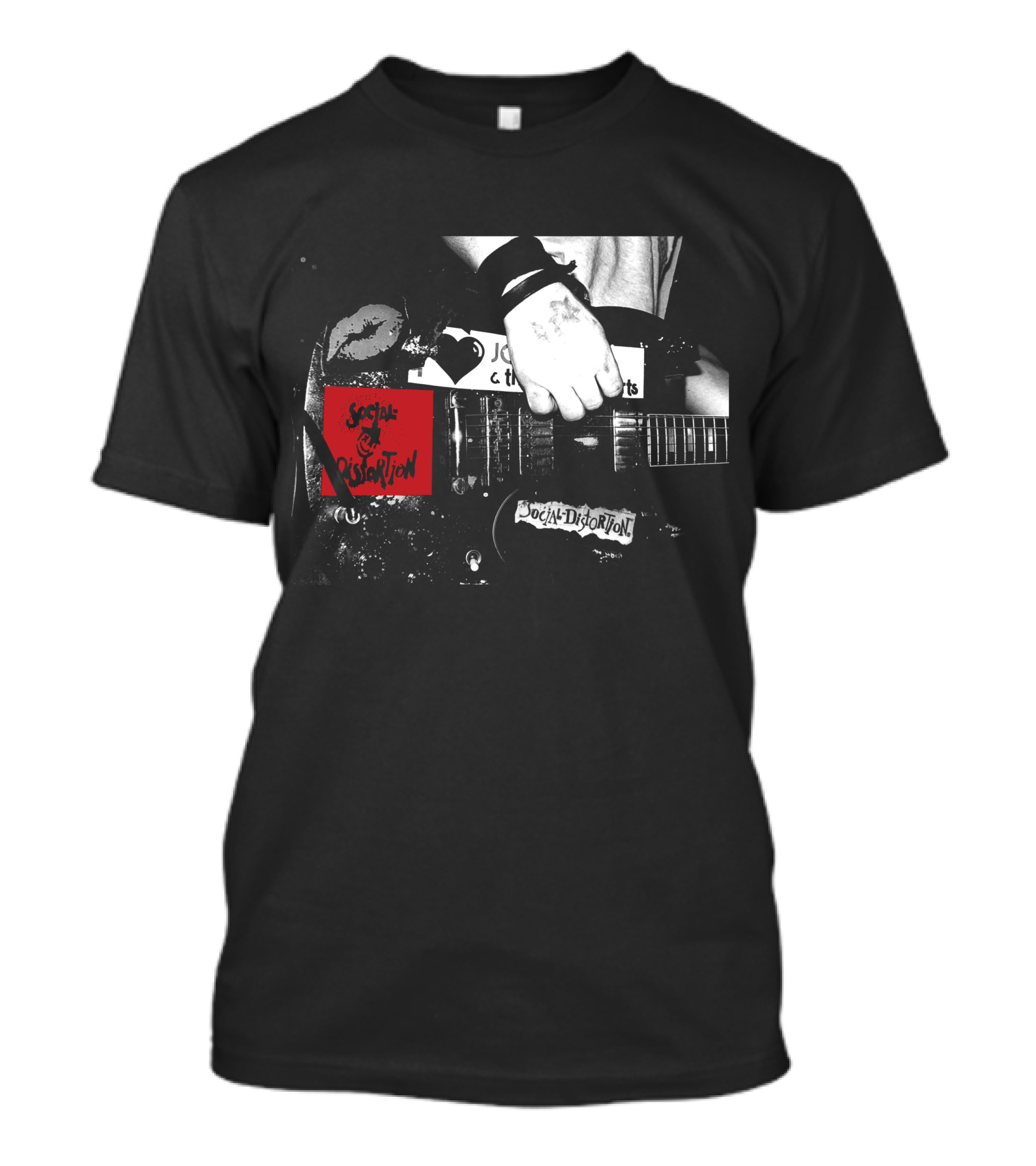 Social Distortion Guitar Punk Rock T-Shirt
