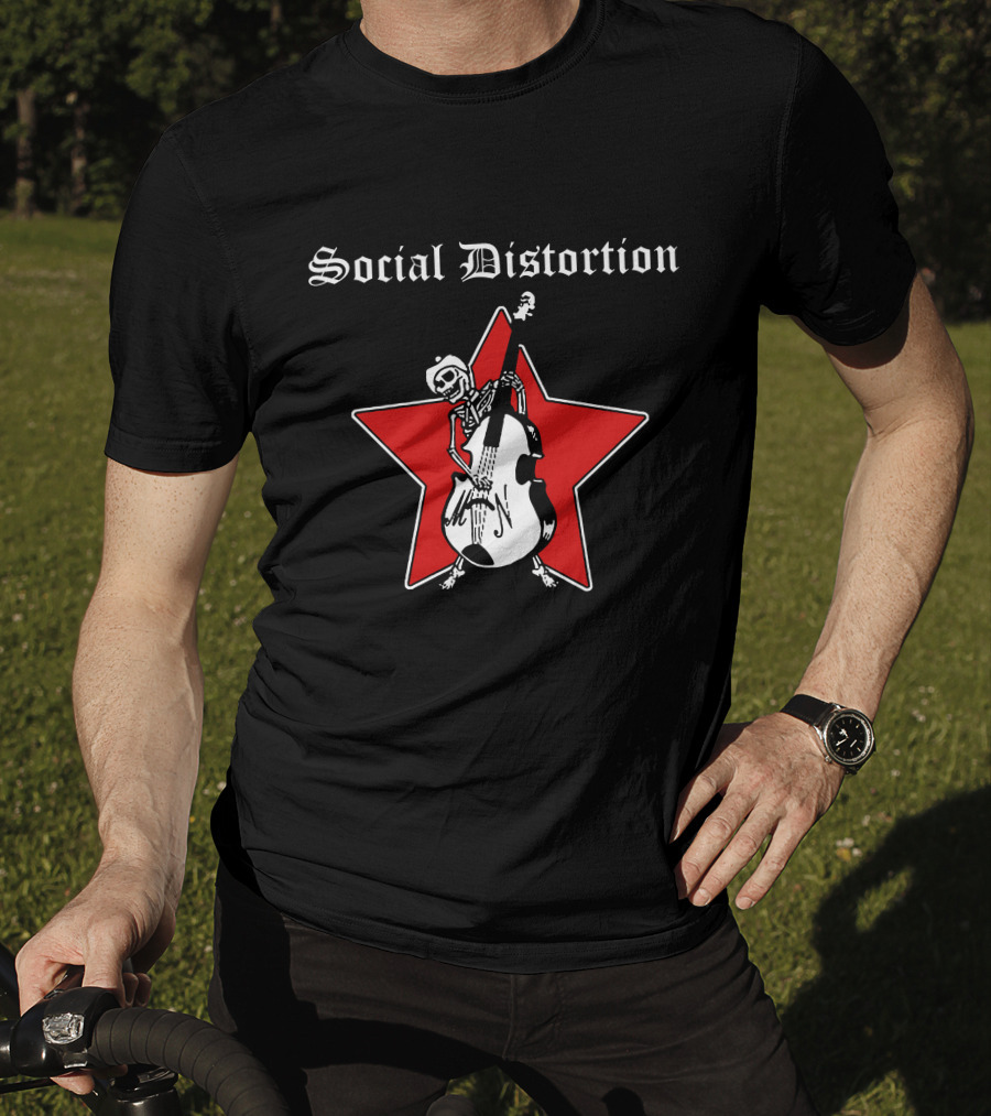 Social Distortion Skeleton Star T-Shirt