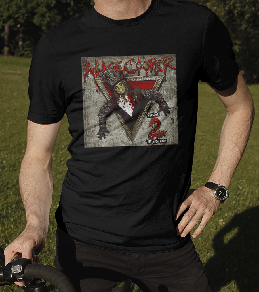 Alice Cooper Welcome 2 My Nightmare Album Art T-Shirt